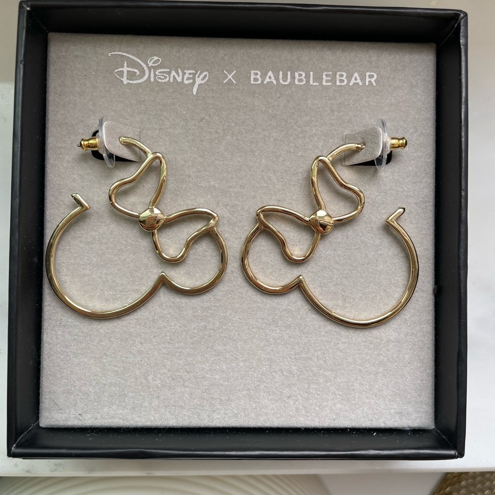 Disney Baublebar Minnie Earrings